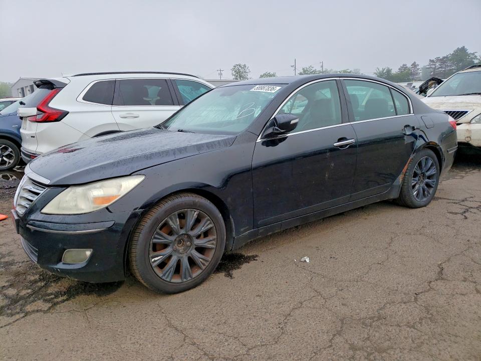 2009 Hyundai Genesis VIN KMHGC46E09U030391 — COPART salvage auction photo
