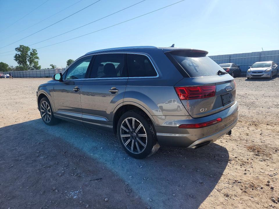 2017 Audi Q7 VIN WA1VAAF75HD029408 COPART salvage auction — FRONT END, Ar - Certificate Of Title (P), sold $7,100 on 2026-07-28 (photo 2)