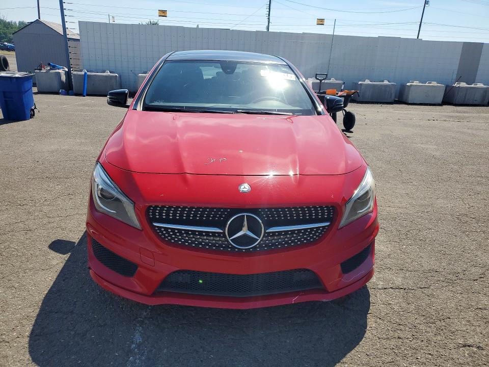2016 Mercedes-benz Cla-klasse VIN WDDSJ4EB1GN379519 COPART salvage auction — REAR END, Or - Salvage Title Certificate, sold $3,850 on 2026-08-19 (photo 5)