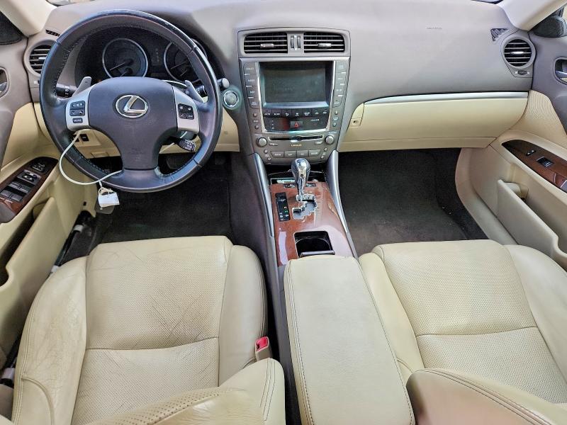 2012 Lexus Is VIN JTHBF5C24C5172748 COPART salvage auction — WATER/FLOOD, La - Cert Of Title-Water Damaged, sold $300 on 2026-07-23 (photo 8)