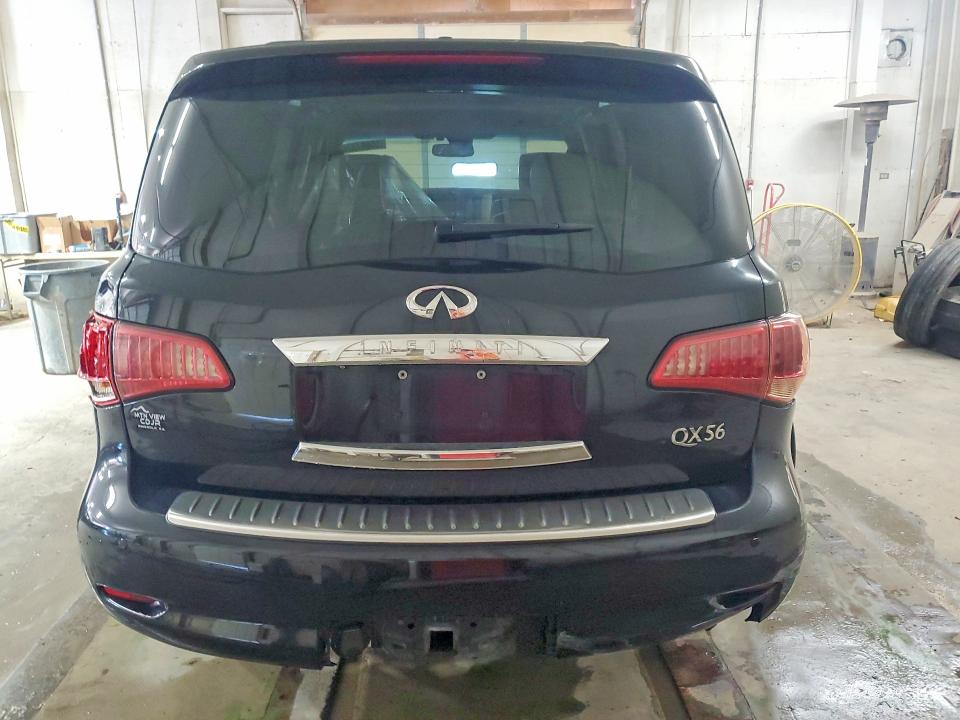 2012 Infiniti Qx56 VIN JN8AZ2ND7C9716237 COPART salvage auction — SIDE, Ga - Cert Of Title-Salvage, sold $250 on 2026-07-21 (photo 6)