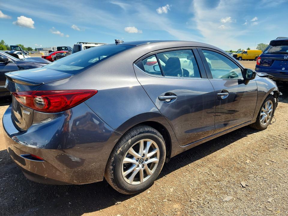 2016 Mazda 3 VIN JM1BM1X77G1302024 COPART salvage auction — FRONT END, Wv - Salvage Certificate, sold $2,200 on 2026-07-28 (photo 3)