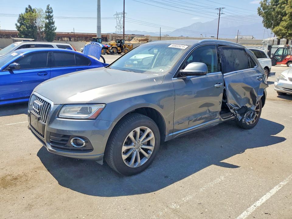 2016 Audi Q5 VIN WA1C2AFP7GA141650 COPART salvage auction — SIDE, Ca - Salvage Certificate, sold $2,150 on 2026-07-07 (photo 1)