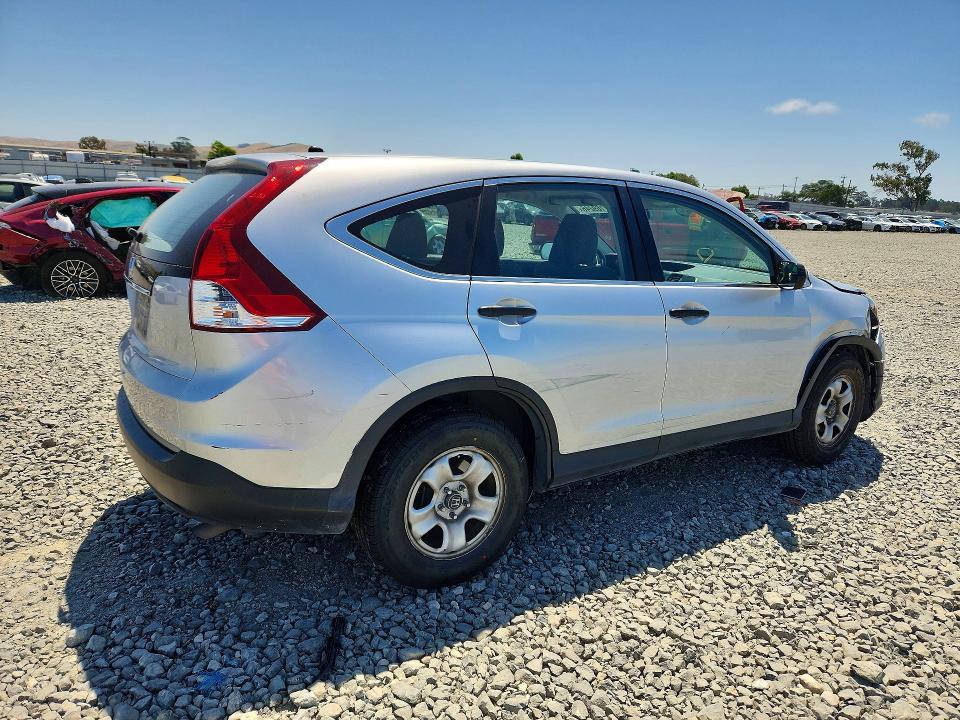 2013 Honda Cr-v VIN 2HKRM3H38DH513386 COPART salvage auction — FRONT END, Ca - Salvage Certificate, sold $4,500 on 2026-07-02 (photo 3)