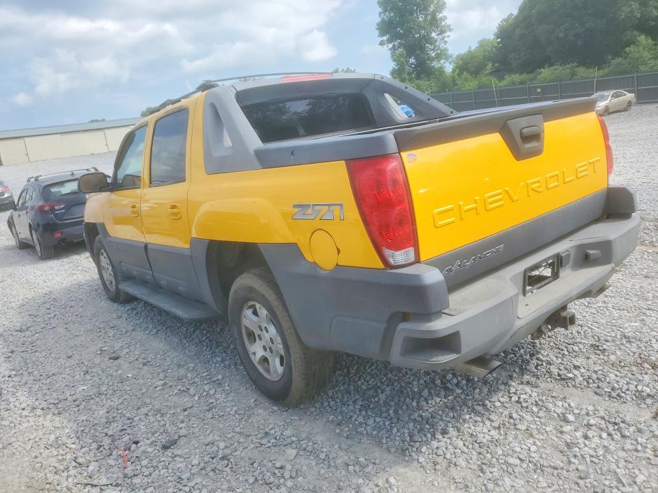 2003 Chevrolet Avalance VIN 3GNEK13T53G288634 COPART salvage auction — FRONT END, Ky - Certificate Of Title, sold $875 on 2026-07-02 (photo 2)