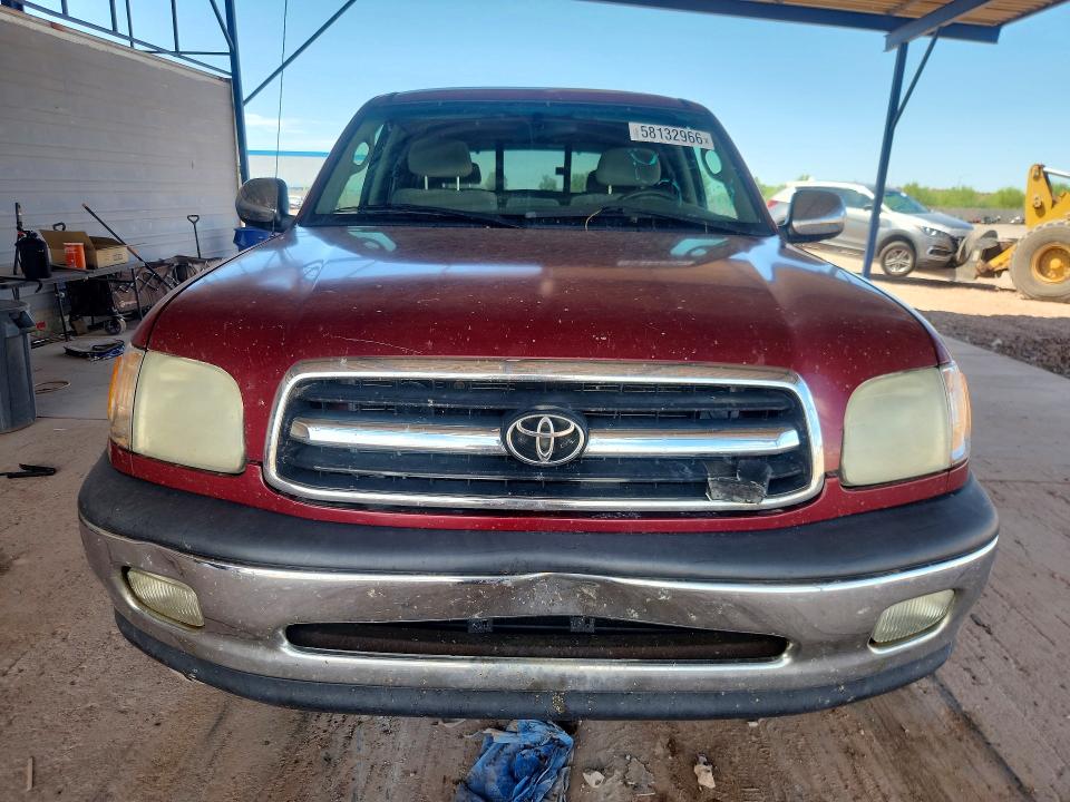 2002 Toyota Tundra VIN 5TBBT44192S312191 COPART salvage auction — FRONT END, Az - Certificate Of Title, sold $2,250 on 2026-07-28 (photo 5)