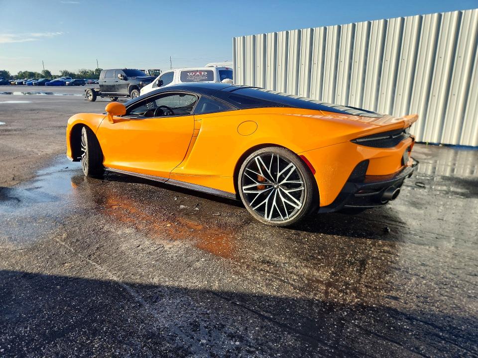 2023 Mclaren Gt VIN SBM22GCA2PW002850 COPART salvage auction — SIDE, Fl - Cert Of Title Slvg Rebuildable (P), sold $82,000 on 2026-07-28 (photo 2)