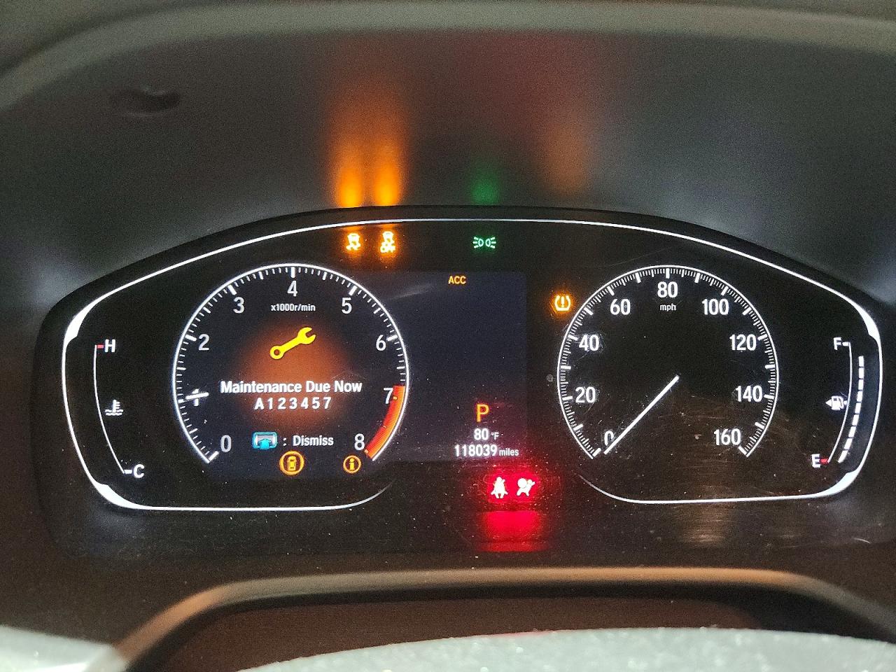 2018 Honda Accord VIN 1HGCV2F91JA015989 COPART salvage auction — Side, MN - CERT OF TITLE-SALVAGE, sold $6,100 on 2026-07-09 (photo 9)