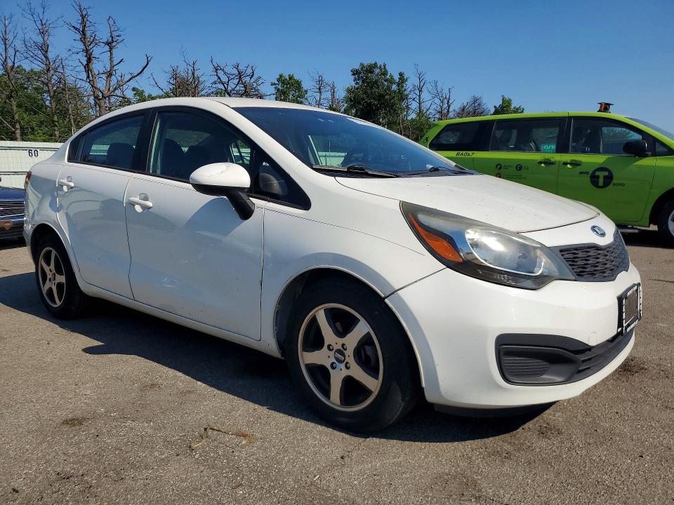 2015 Kia Rio VIN KNADM4A32F6443193 COPART salvage auction — FRONT END, NY - CERTIFICATE OF TITLE, sold $925 on 2026-07-27 (photo 4)