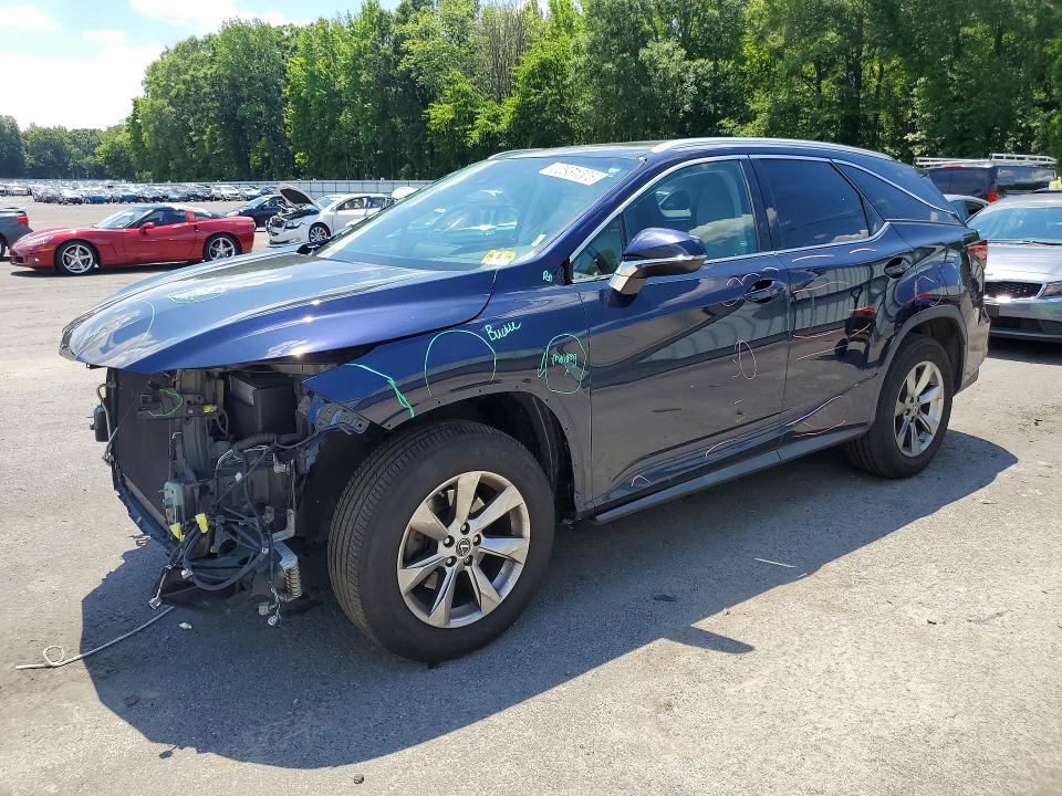 2019 Lexus Rx VIN JTJDZKCA4K2015595 — COPART salvage auction photo