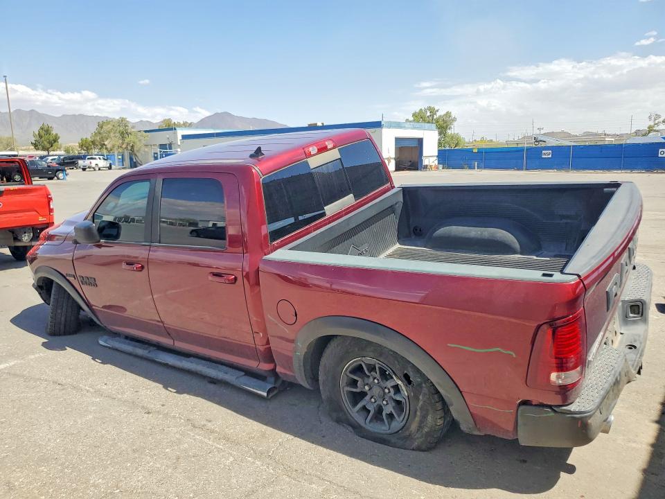 2018 Ram 1500 VIN 1C6RR7YT2JS197299 COPART salvage auction — UNDERCARRIAGE, Tx - Salvage Vehicle Title, sold $6,200 on 2026-08-14 (photo 2)