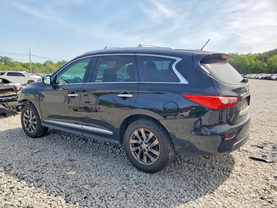 2015 Infiniti VIN 5N1AL0MM3FC542964 COPART salvage auction — FRONT END, Ma - Cert Of Title-Reconstrctd Coll, sold $425 on 2026-07-06 (photo 2)