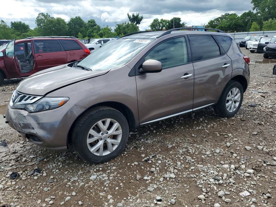 2014 Nissan VIN JN8AZ1MW1EW525673 COPART salvage auction — SIDE, IL - SALVAGE CERTIFICATE, sold $250 on 2026-07-24 (photo 1)