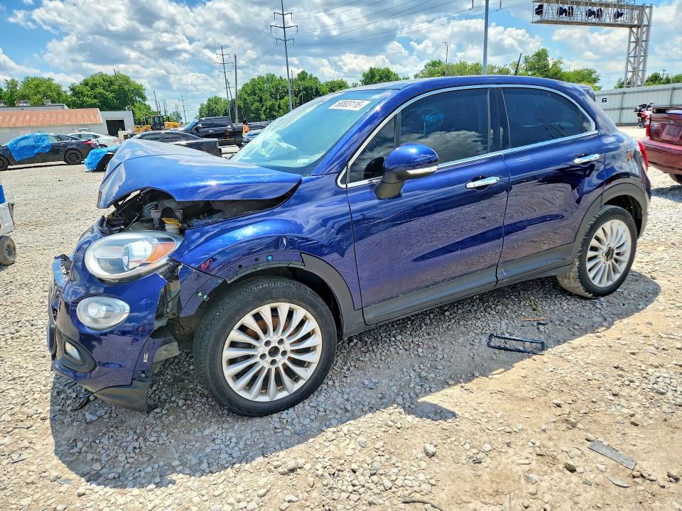 2016 Fiat 500 VIN ZFBCFYDT3GP481705 COPART salvage auction — FRONT END, Oh - Cert Of Title-Salvage, sold $300 on 2026-07-31 (photo 1)