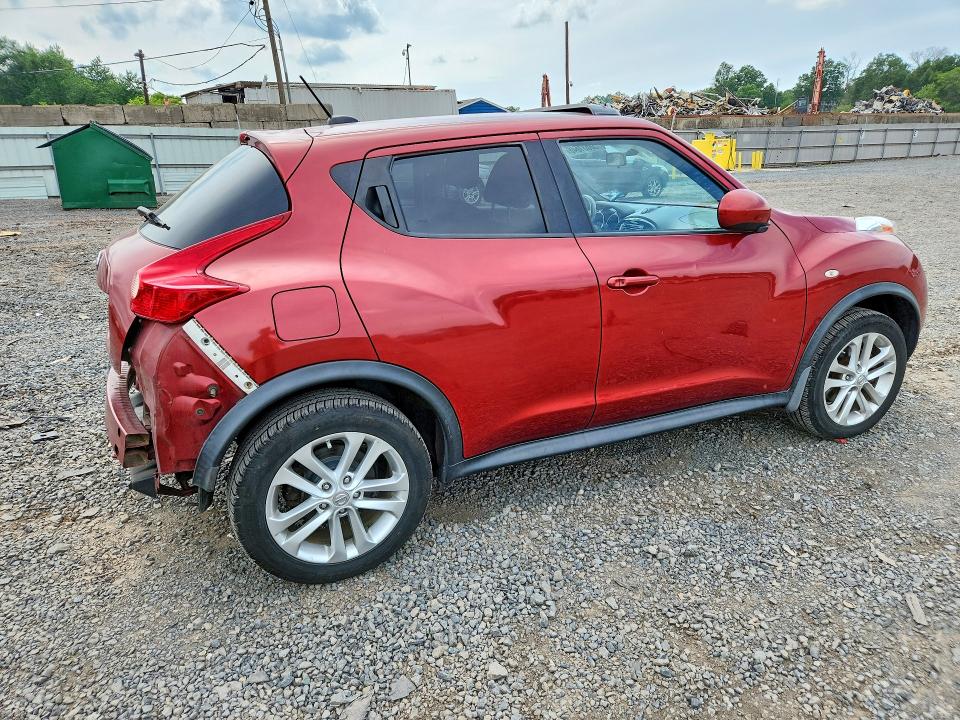 2012 Nissan Juke VIN JN8AF5MV6CT120981 COPART salvage auction — REAR END, Nj - Cert Of Title-Salvage, sold $950 on 2026-07-07 (photo 3)