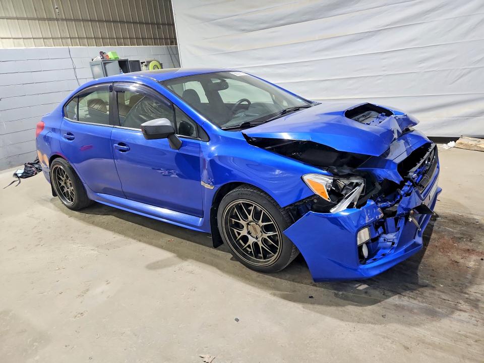 2016 Subaru Wrx VIN JF1VA1E61G9801053 COPART salvage auction — FRONT END, Nh - Cert Of Title-Salvage, sold $2,150 on 2026-07-07 (photo 4)
