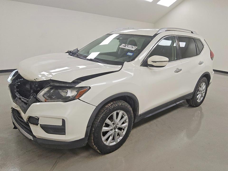 2018 Nissan Rogue VIN JN8AT2MT3JW453754 COPART salvage auction — FRONT END, Tx - Certificate Of Title, sold $750 on 2026-07-07 (photo 1)