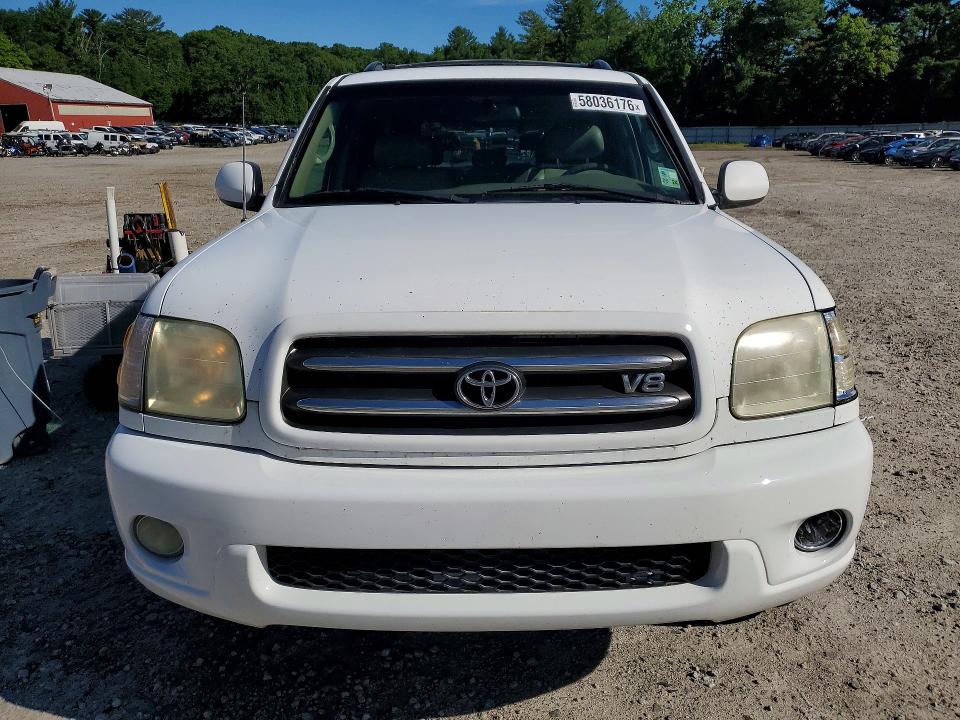2003 Toyota Sequoia VIN 5TDZT38A43S182834 COPART salvage auction — MINOR DENT/SCRATCHES, La - Cert Of Title-Reconstructed, sold $800 on 2026-07-07 (photo 5)