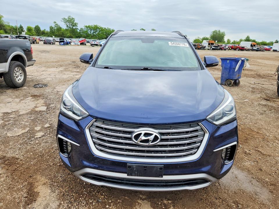 2017 Hyundai Santa fe VIN KM8SN4HF0HU187914 COPART salvage auction — HAIL, Il - Salvage Certificate, sold $3,300 on 2026-07-07 (photo 5)