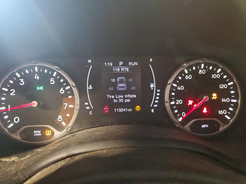 2019 Jeep Renegade VIN ZACNJABB1KPK82280 COPART salvage auction — FRONT END, IA - CERT OF TITLE-SALVAGE TITLE, sold $150 on 2026-07-29 (photo 9)