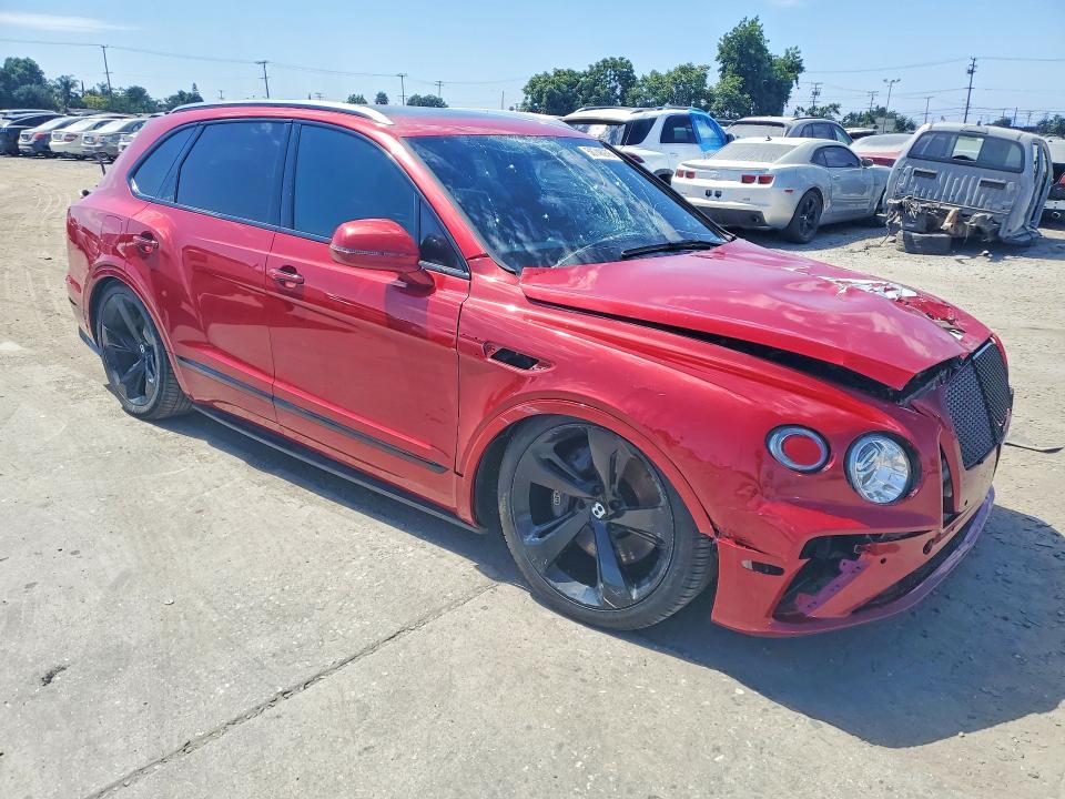 2018 Bentley Bentayga VIN SJAAC2ZVXJC020098 COPART salvage auction — FRONT END, Ny - Mv-907A Salvage Certificate, sold $22,500 on 2026-07-08 (photo 4)