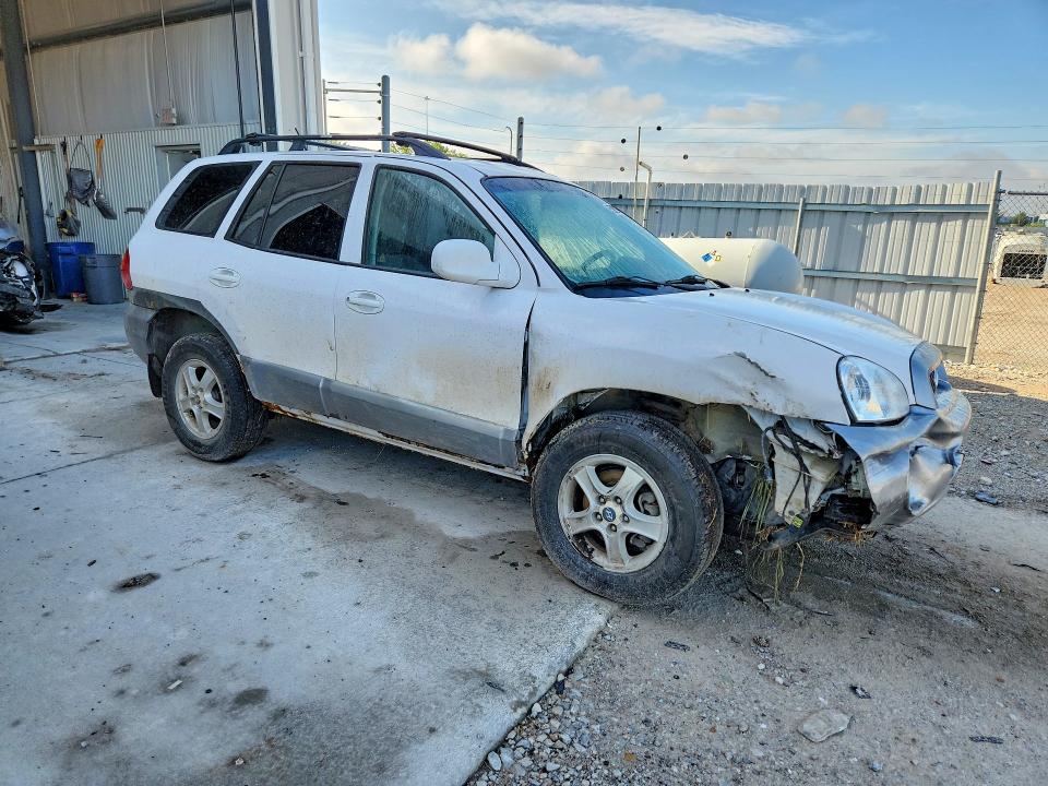 2004 Hyundai Santa fe VIN KM8SC73E24U793263 COPART salvage auction — FRONT END, Ne - Cert Of Title-Salvage, sold $550 on 2026-07-07 (photo 4)