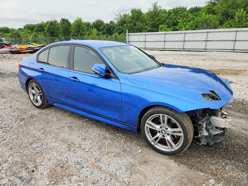 2013 BMW 3er VIN WBA3A5C5XDJ584600 COPART salvage auction — FRONT END, Ar - Cert Of Title-Salvage, sold $2,400 on 2026-08-03 (photo 4)