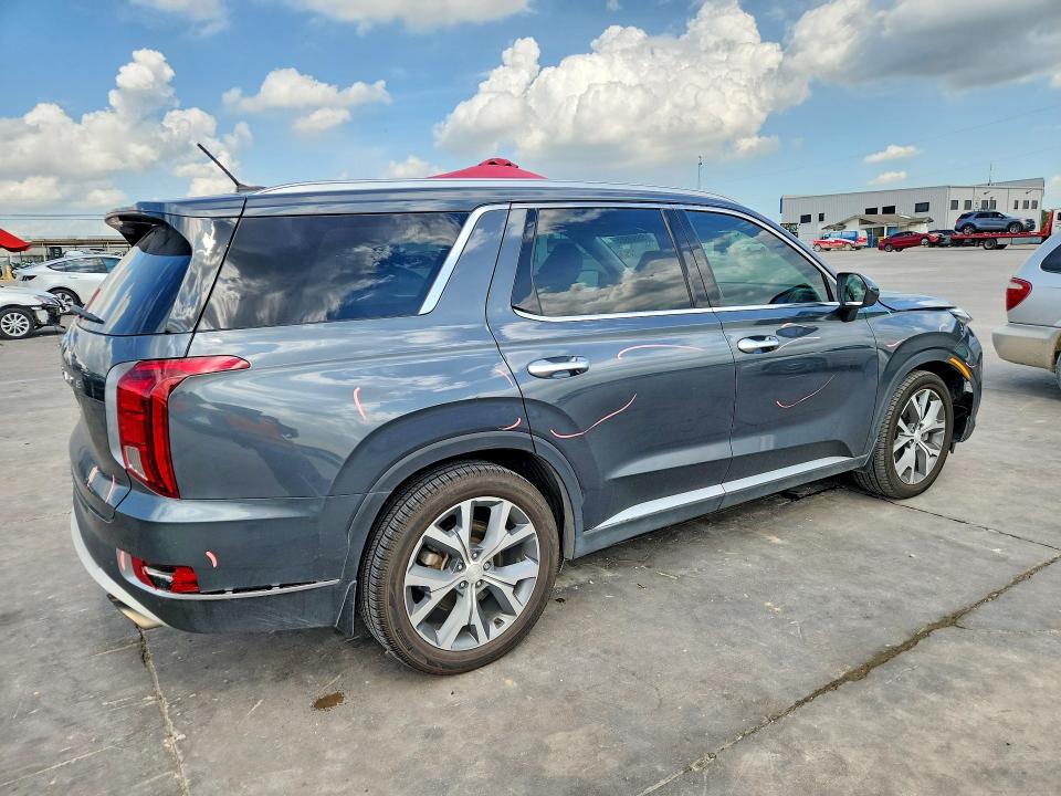 2020 Hyundai VIN KM8R44HE3LU157601 COPART salvage auction — FRONT END, Tx - Salvage Vehicle Title, sold $8,800 on 2026-07-30 (photo 3)
