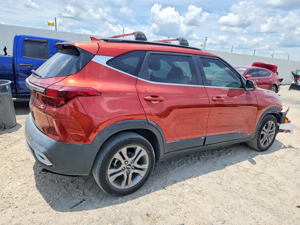 2021 Kia Seltos VIN KNDEU2AA0M7080894 COPART salvage auction — FRONT END, Fl - Cert Of Title Slvg Rebuildable, sold $3,450 on 2026-07-16 (photo 3)