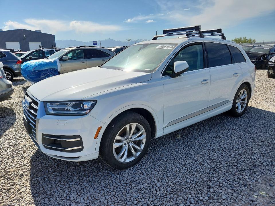 2017 Audi Q7 VIN WA1LAAF72HD003999 COPART salvage auction — MINOR DENT/SCRATCHES, UT - CERTIFICATE OF TITLE, sold $3,700 on 2026-07-10 (photo 1)