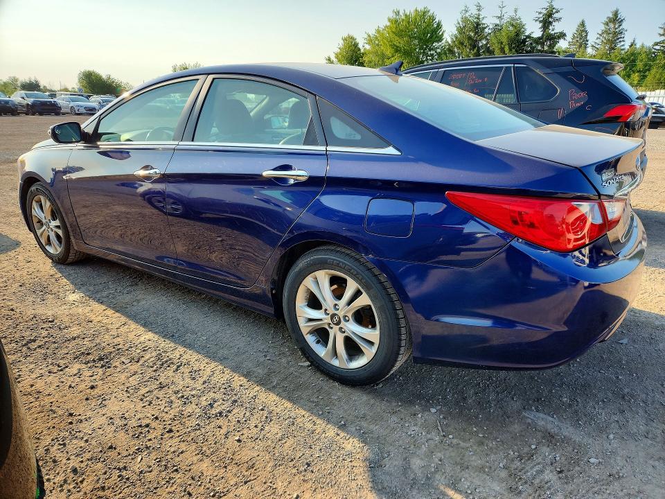 2013 Hyundai Sonata VIN 5NPEC4AC2DH619186 COPART salvage auction — REAR END, ON - PERMIT NO BRAND - UNFIT, sold $1,400 on 2026-07-14 (photo 2)