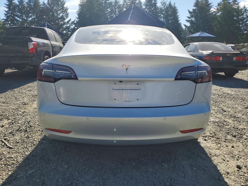 2018 Tesla VIN 5YJ3E1EA7JF041587 COPART salvage auction — FRONT END, WA - BILL OF SALE, sold $175 on 2026-07-21 (photo 6)