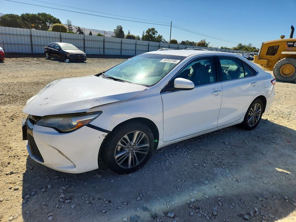 2016 Toyota Camry VIN 4T1BF1FK2GU210202 COPART salvage auction — FRONT END, CA - SALVAGE CERTIFICATE, sold $1,650 on 2026-07-09 (photo 1)