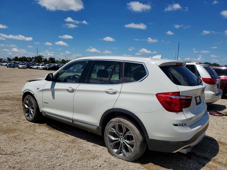 2016 BMW X3 VIN 5UXWX7C56G0K36666 COPART salvage auction — FRONT END, Ia -, sold $725 on 2026-07-22 (photo 2)
