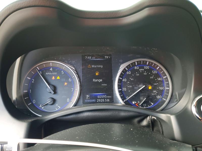 2018 Infiniti Q60 VIN JN1CV7EK1JM200478 COPART salvage auction — REAR END, Fl - Cert Of Title Slvg Rebuildable, sold $8,200 on 2026-08-12 (photo 9)