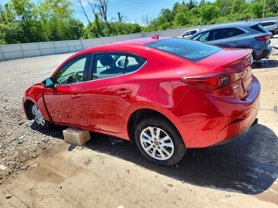 2016 Mazda 3 VIN 3MZBM1X71GM270350 COPART salvage auction — FRONT END, WI - JUNKED VEHICLE BILL OF SALE, sold $525 on 2026-08-03 (photo 2)