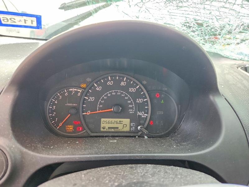 2017 Mitsubishi Mirage VIN ML32F3FJ4HHF06300 COPART salvage auction — FRONT END, Tx - Salvage Vehicle Title, sold $40 on 2026-07-23 (photo 9)