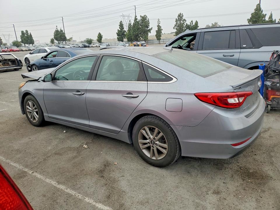 2017 Hyundai Sonata VIN 5NPE24AF7HH523735 COPART salvage auction — FRONT END, Ca - Cert Of Title-Salvaged, sold $1,600 on 2026-07-09 (photo 2)