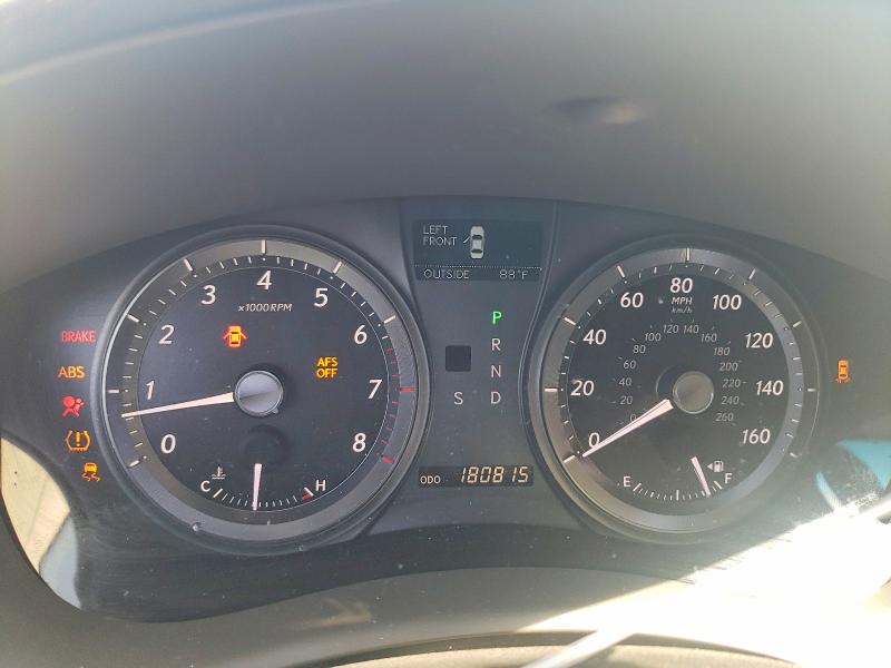 2009 Lexus ES VIN JTHBJ46G392290316 COPART salvage auction — FRONT END, Ct - Cert Of Title-Salvage, sold $875 on 2026-07-17 (photo 9)