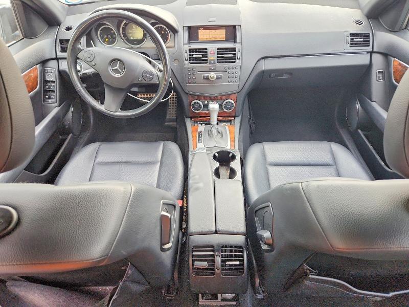 2010 Mercedes-benz C class VIN WDDGF5EB6AR123390 COPART salvage auction — FRONT END, IN - CERTIFICATE OF TITLE, sold $250 on 2026-07-09 (photo 8)