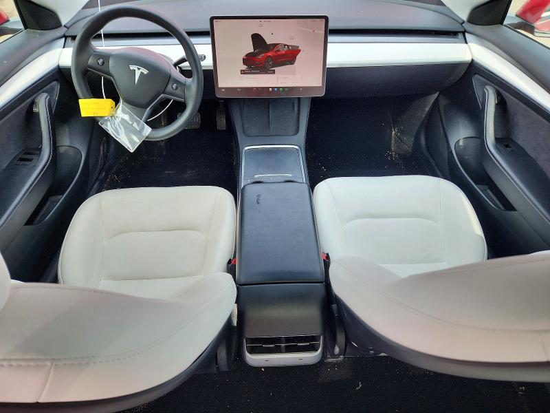 2023 Tesla Model 3 VIN 5YJ3E1EA2PF587030 COPART salvage auction — FRONT END, AL - CERT OF TITLE-SALVAGE TITLE, sold $7,500 on 2026-08-03 (photo 8)