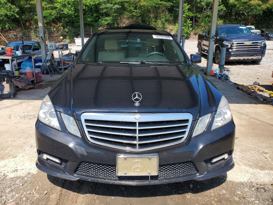 2011 Mercedes-benz E-class VIN WDDHF8HBXBA421572 COPART salvage auction — REAR END, AL - CERT OF TITLE-SALVAGE TITLE (P), sold $1,350 on 2026-07-14 (photo 5)
