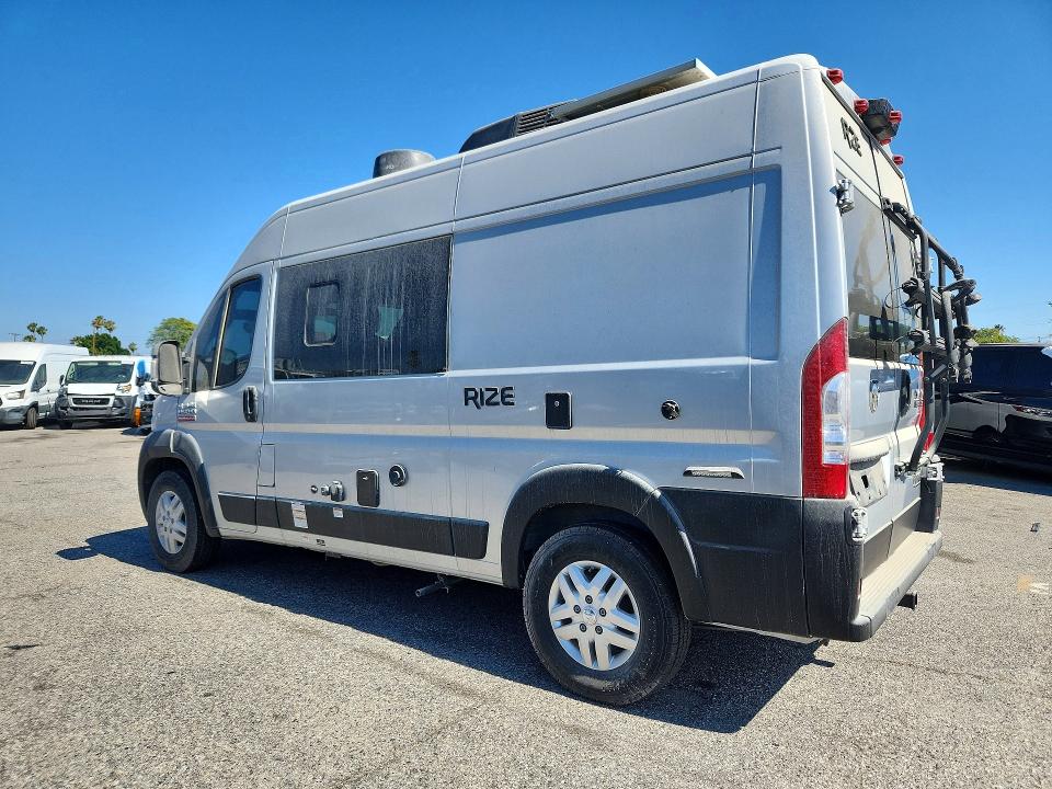 2023 Ram Promaster city VIN 3C6LRVBG7ME582578 COPART salvage auction — NORMAL WEAR, Ca - Salvage Certificate (P), sold $38,250 on 2026-07-27 (photo 2)