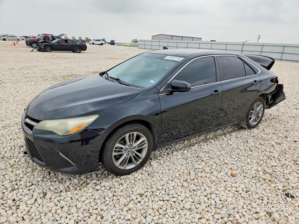 2015 Toyota Camry VIN 4T1BF1FK5FU970431 COPART salvage auction — REAR END, Tx - Salvage Vehicle Title, sold $2,250 on 2026-07-09 (photo 1)