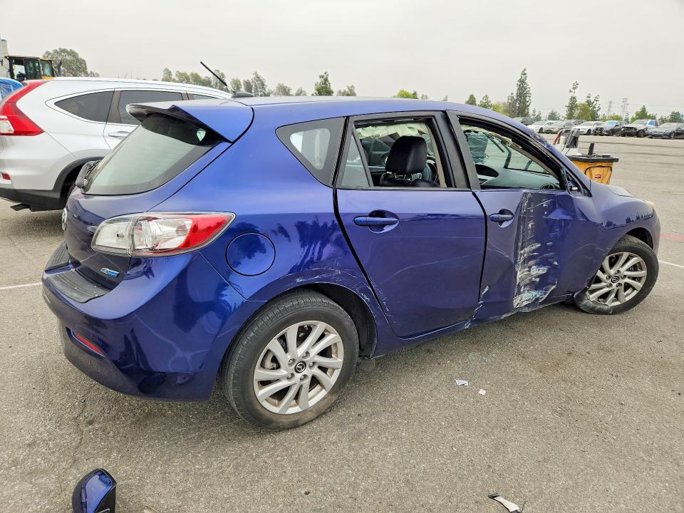2013 Mazda 3 VIN JM1BL1MP1D1767417 COPART salvage auction — SIDE, Ca - Salvage Certificate, sold $400 on 2026-07-09 (photo 3)
