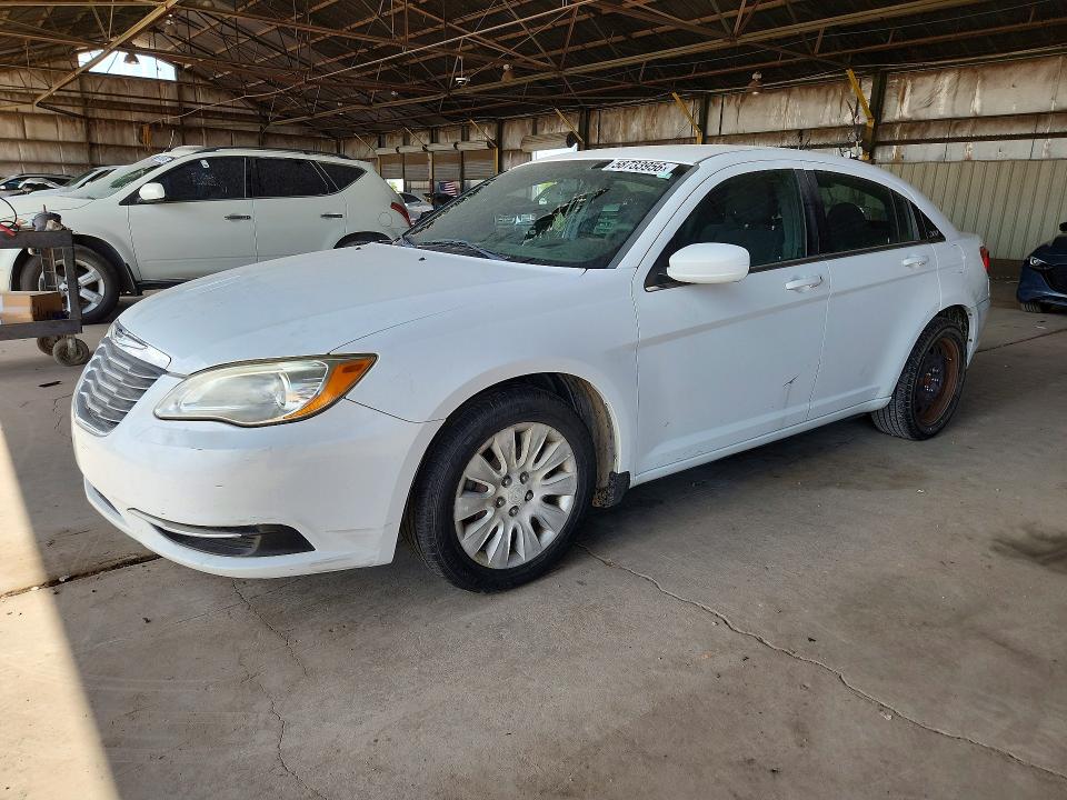 2012 Chrysler 200 VIN 1C3CCBAB9CN256715 COPART salvage auction — FRONT END, Az - Certificate Of Title, sold $475 on 2026-07-29 (photo 1)