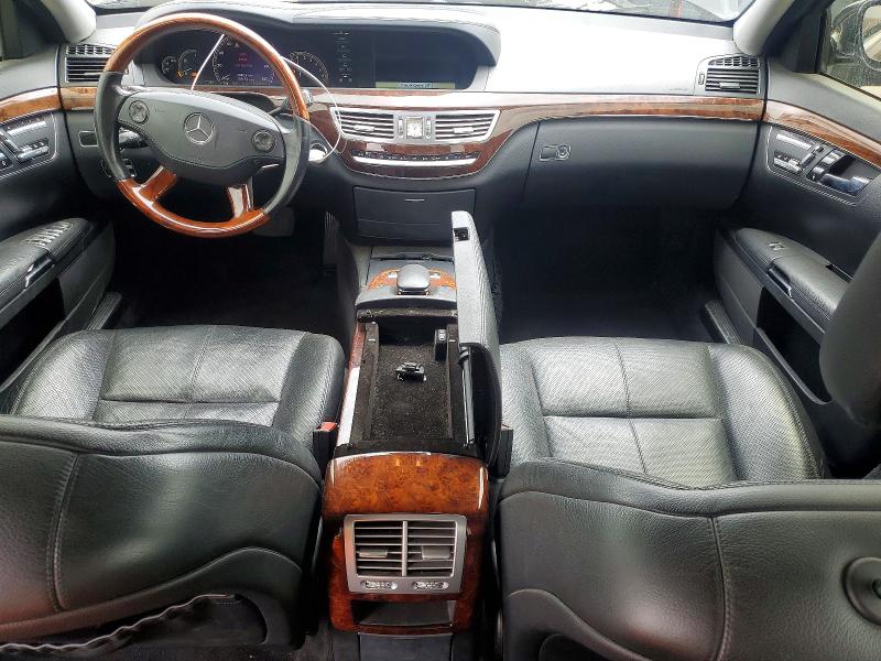 2007 Mercedes-benz S class VIN WDDNG71X27A097444 COPART salvage auction — FRONT END, CA - SALVAGE CERTIFICATE, sold $500 on 2026-07-20 (photo 8)