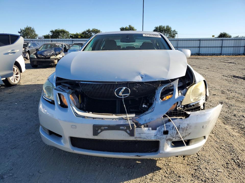 2006 Lexus Gs 300 VIN JTHBH96S865030582 COPART salvage auction — FRONT END, Ca - Salvage Certificate, sold $550 on 2026-07-07 (photo 5)