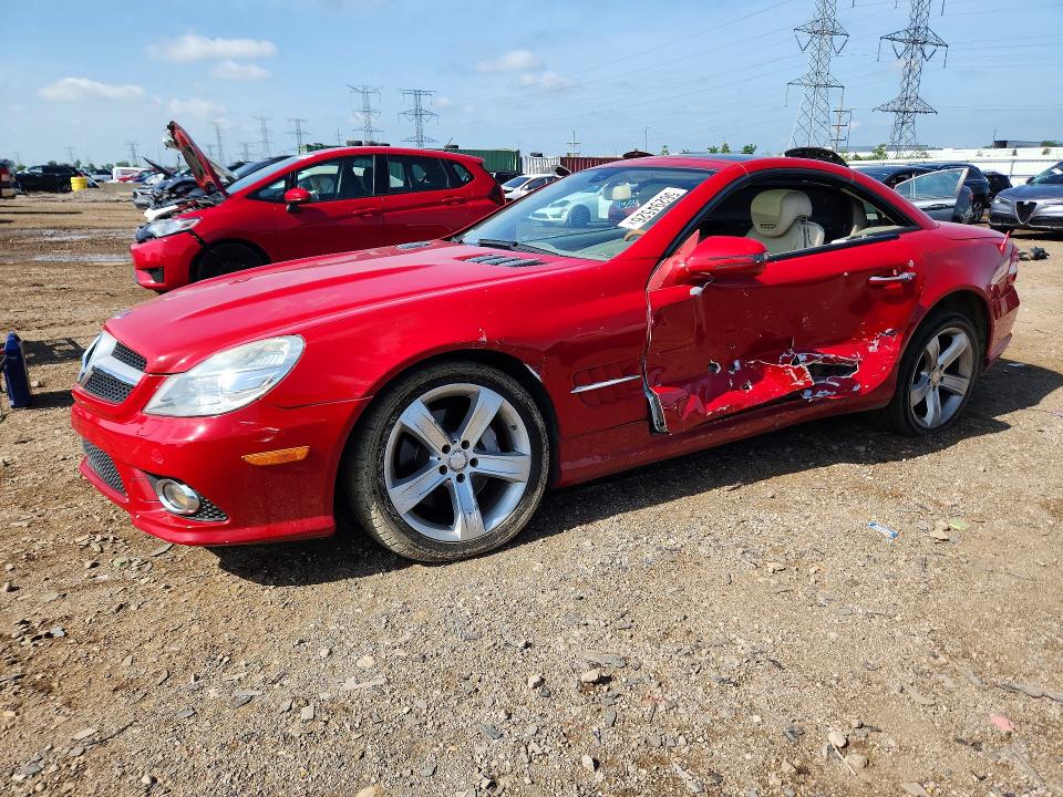 2009 Mercedes-benz Sl-klasse VIN WDBSK71FX9F149975 COPART salvage auction — SIDE, Il - Salvage Certificate, sold $3,050 on 2026-07-28 (photo 1)