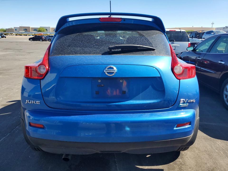 2012 Nissan Juke VIN JN8AF5MV2CT113008 COPART salvage auction — FRONT END, Nv - Salvage Title, sold $1,450 on 2026-07-20 (photo 6)